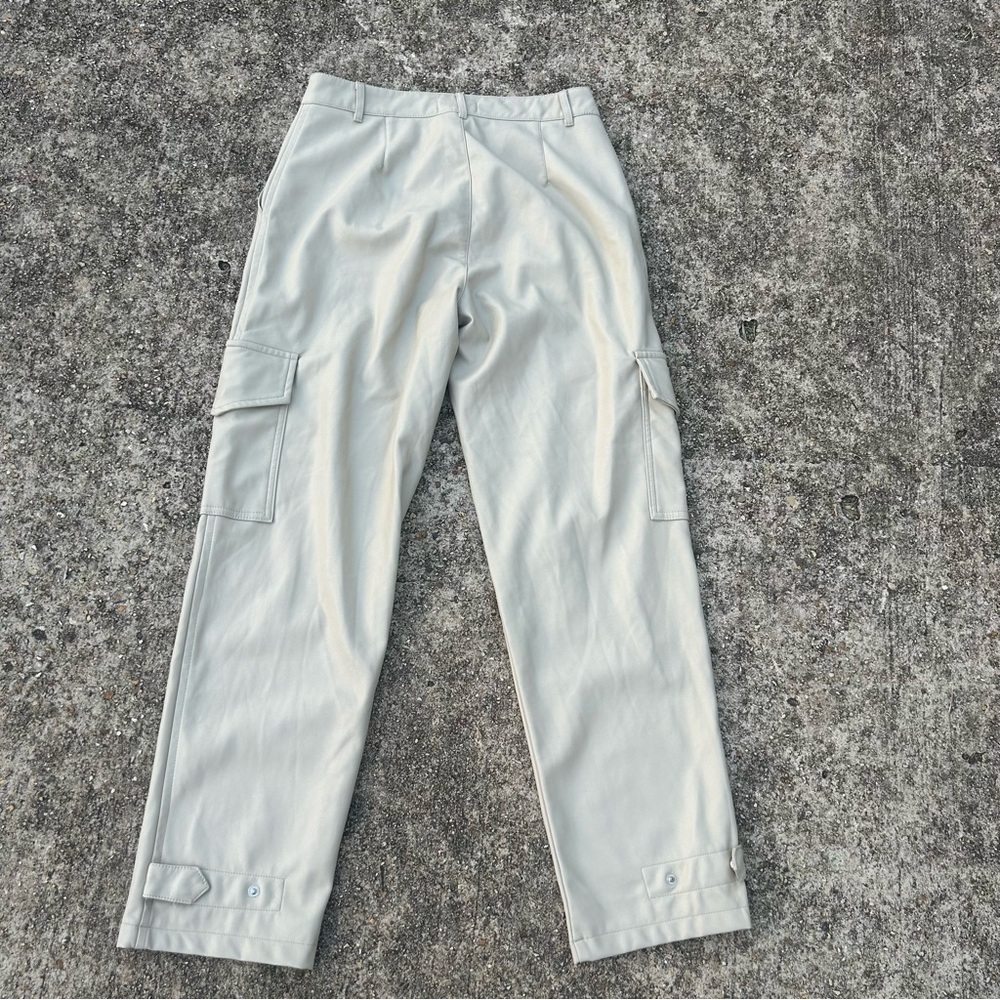 Altar'd State Cream Cropped Pants Relaxed Fit